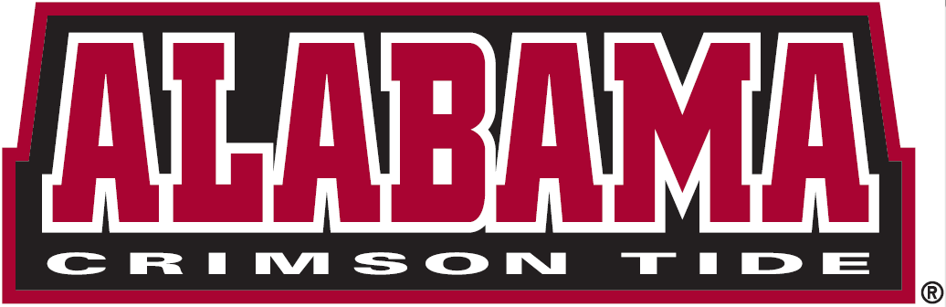 Alabama Crimson Tide 2001-Pres Wordmark Logo v2 iron on transfers for fabric